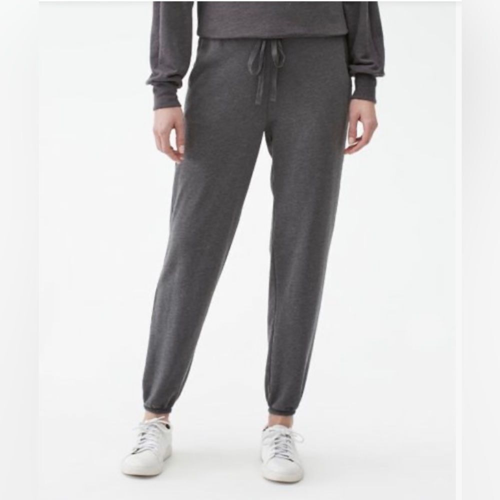 Michael Stars Anthropologie Oxide Ray Gray Drawstring Joggers‎ Medium New